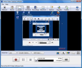 Debut Video Capture Screenshot