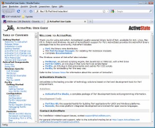 ActivePerl Screenshot
