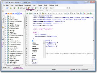 HTML Editor Screenshot