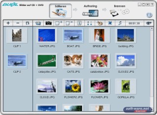 Bilder auf CD+DVD Screenshot