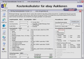 Kostenkalkulator Screenshot