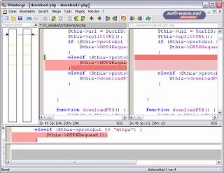 WinMerge Screenshot